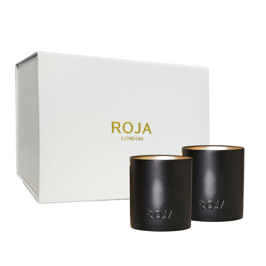 The Amber Aoud Candle Duo - Roja Parfums Holdings Ltd